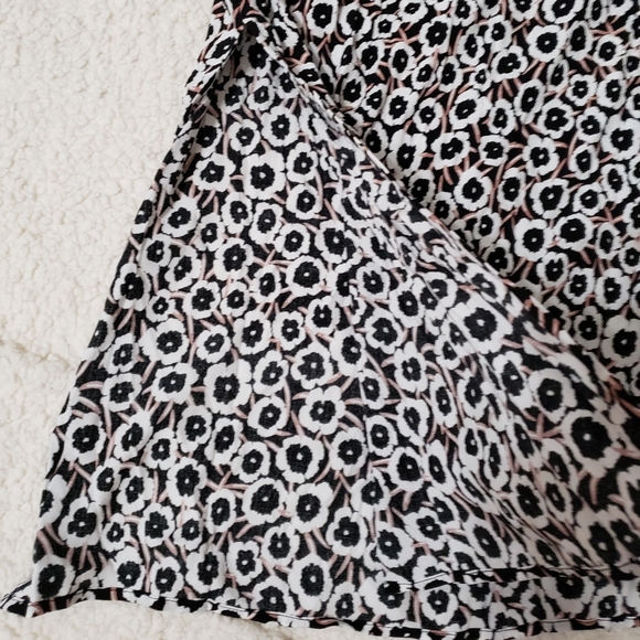 Dvf for Target Women's Smocked Tie Strap Neutral Poppy Midi Dress - Picture 10 of 13